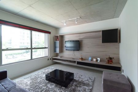 Sala de apartamento para alugar com 1 quarto, 70m² em Cidade Monções, São Paulo