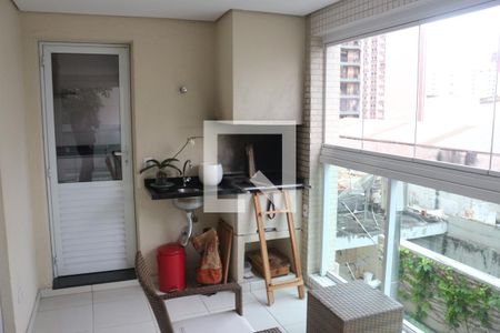 Varanda da Sala de apartamento à venda com 3 quartos, 242m² em Santo Antônio, São Caetano do Sul