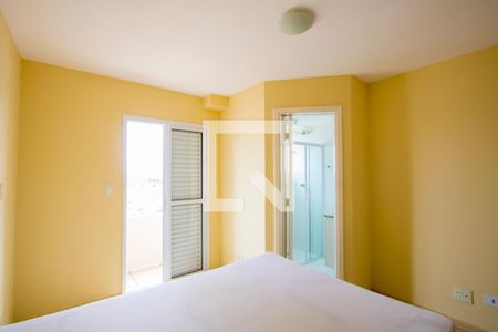Quarto 1 - Suíte de apartamento à venda com 2 quartos, 58m² em Vila Valparaíso, Santo André