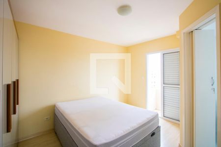 Quarto 1 - Suíte de apartamento à venda com 2 quartos, 58m² em Vila Valparaíso, Santo André