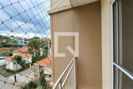 Varanda da Sala  de apartamento para alugar com 3 quartos, 53m² em Vila Marieta, Campinas
