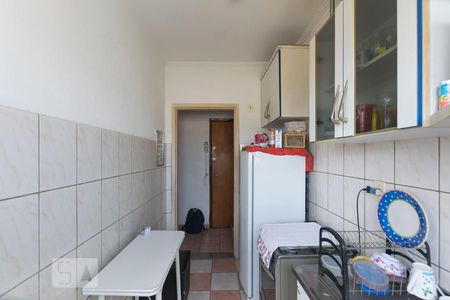 Cozinha de apartamento para alugar com 1 quarto, 30m² em Aclimação, São Paulo