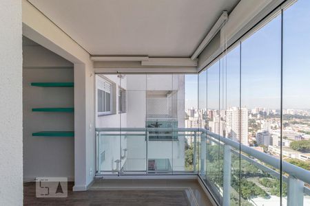 Varanda de apartamento à venda com 1 quarto, 46m² em Jardim Santo Amaro, São Paulo