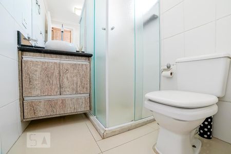 Apartamento à venda com 58m², 2 quartos e 1 vaga Apartamento à venda com 58m², 2 quartos e 1 vagaBanheiro da Suíte