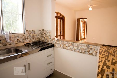 Cozinha de casa para alugar com 1 quarto, 110m² em Silveira, Santo André