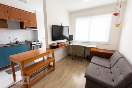 Sala de apartamento para alugar com 1 quarto, 31m² em Água Branca, São Paulo