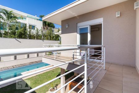 Casa de condomínio à venda com 460m², 4 quartos e 5 vagasVaranda Compartilhada das Suítes 3 e 4