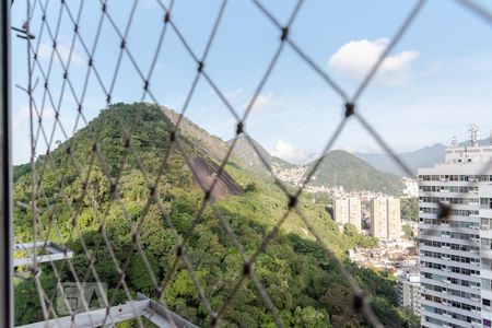 Vista - Sala de apartamento para alugar com 3 quartos, 98m² em Botafogo, Rio de Janeiro