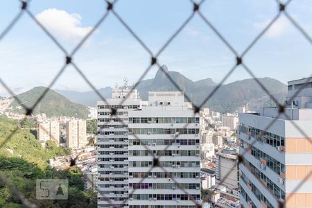 Vista - Sala de apartamento para alugar com 3 quartos, 98m² em Botafogo, Rio de Janeiro
