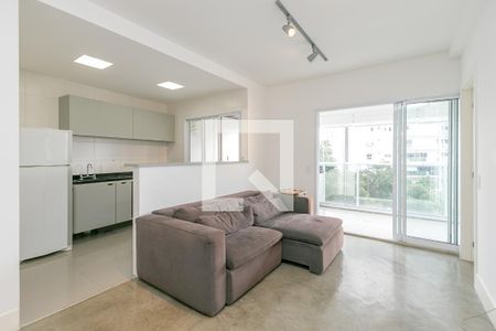 Sala de apartamento para alugar com 1 quarto, 55m² em Vila Gertrudes, São Paulo