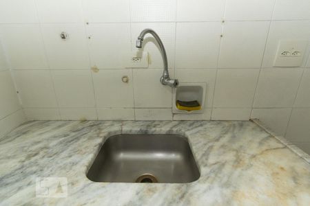 Apartamento para alugar com 37m², 1 quarto e 1 vagaDetalhe da cozinha