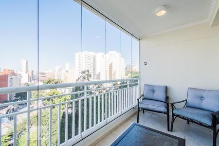 Varanda da Sala de apartamento para alugar com 3 quartos, 75m² em Liberdade, São Paulo
