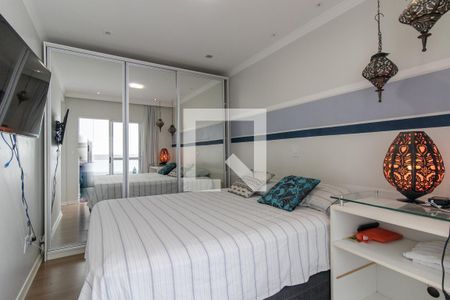 Quarto 1 Suíte de apartamento para alugar com 3 quartos, 80m² em Água Verde, Curitiba