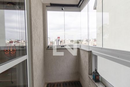 Varanda do Quarto 1 Suíte de apartamento para alugar com 3 quartos, 80m² em Água Verde, Curitiba