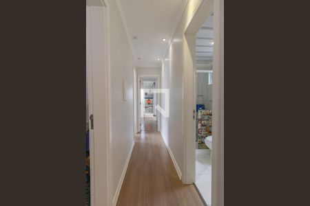 Corredor de apartamento para alugar com 3 quartos, 80m² em Água Verde, Curitiba