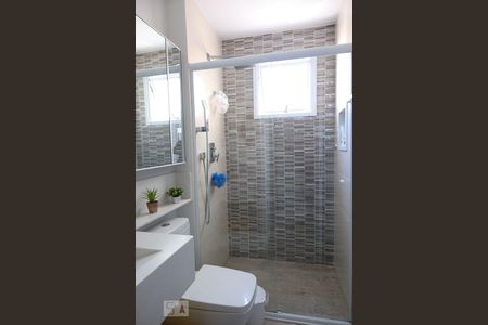 Banheiro de apartamento para alugar com 2 quartos, 59m² em Engordadouro, Jundiaí