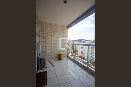 Varanda da Sala de apartamento para alugar com 1 quarto, 54m² em Icaraí, Niterói
