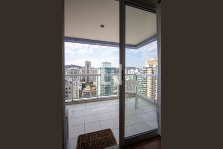 Varanda da Sala de apartamento para alugar com 1 quarto, 54m² em Icaraí, Niterói