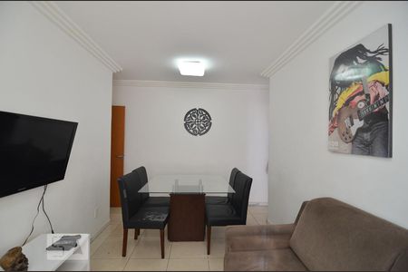 Sala de apartamento à venda com 2 quartos, 58m² em Nova Granada, Belo Horizonte