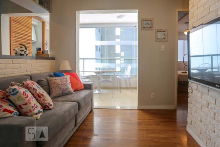 Sala de apartamento para alugar com 1 quarto, 40m² em Bela Vista, São Paulo