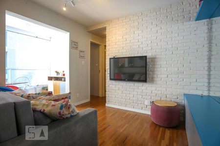 Sala de apartamento para alugar com 1 quarto, 40m² em Bela Vista, São Paulo
