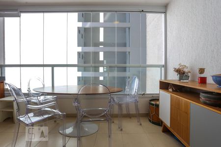Varanda de apartamento para alugar com 1 quarto, 40m² em Bela Vista, São Paulo