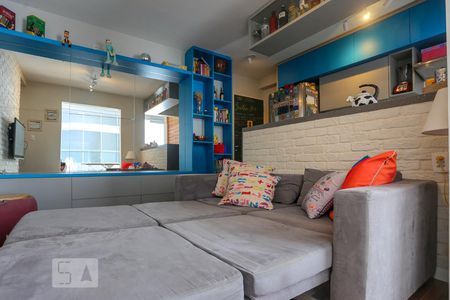 Detalhe Sala de apartamento para alugar com 1 quarto, 40m² em Bela Vista, São Paulo