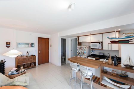 Sala de apartamento à venda com 1 quarto, 54m² em Recreio dos Bandeirantes, Rio de Janeiro