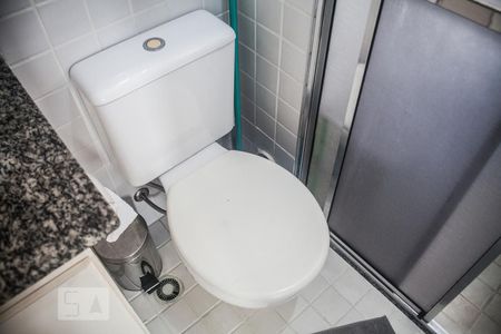 Detalhe do banheiro de apartamento para alugar com 1 quarto, 29m² em Vila Buarque, São Paulo