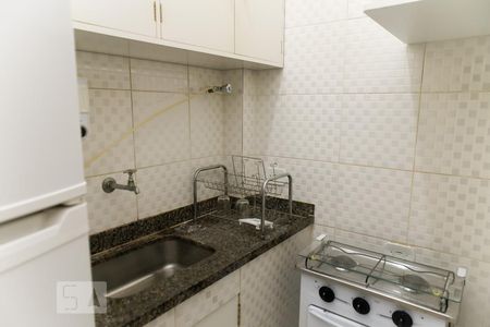 Cozinha de apartamento para alugar com 1 quarto, 45m² em Ipanema, Rio de Janeiro