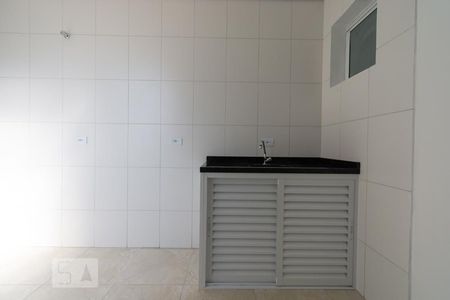 Cozinha de kitnet/studio para alugar com 1 quarto, 25m² em Rudge Ramos, São Bernardo do Campo