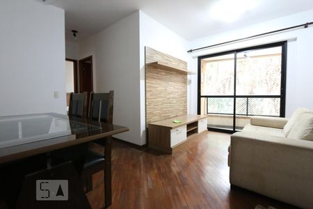 sala de apartamento para alugar com 2 quartos, 63m² em Vila Andrade, São Paulo