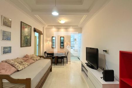 Sala de apartamento para alugar com 1 quarto, 50m² em Ipanema, Rio de Janeiro