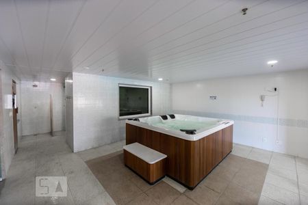 Área Comum - Spa de apartamento para alugar com 1 quarto, 52m² em Recreio dos Bandeirantes, Rio de Janeiro
