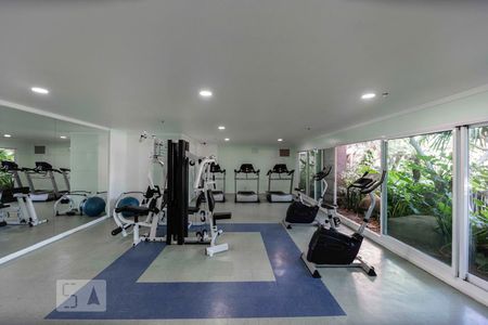 Área Comum - Academia de apartamento para alugar com 1 quarto, 52m² em Recreio dos Bandeirantes, Rio de Janeiro