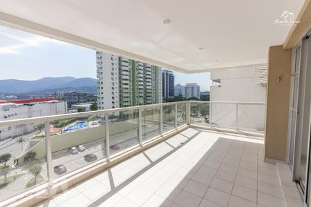 Varanda da Sala de apartamento para alugar com 2 quartos, 81m² em Recreio dos Bandeirantes, Rio de Janeiro