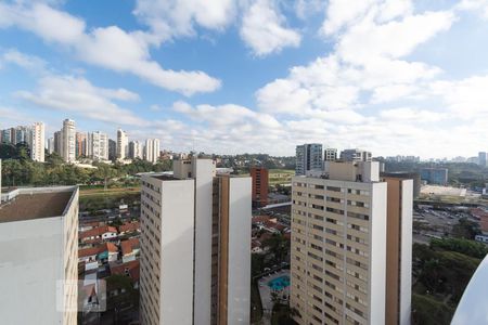 Varanda - Vista de kitnet/studio para alugar com 1 quarto, 37m² em Vila Cruzeiro, São Paulo