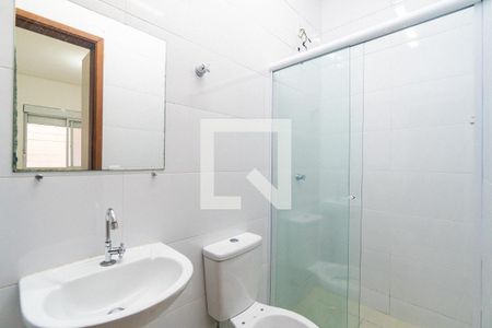 Banheiro da Suíte de apartamento para alugar com 1 quarto, 36m² em Vila do Encontro, São Paulo