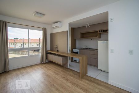 Sala de apartamento para alugar com 2 quartos, 62m² em Marechal Rondon, Canoas