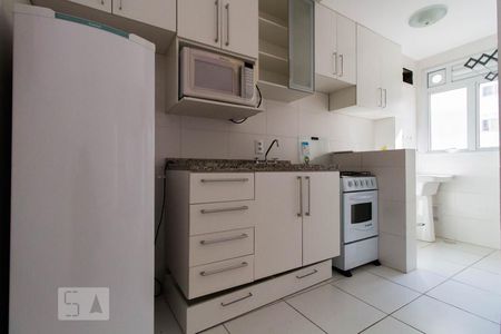 Cozinha de apartamento à venda com 2 quartos, 53m² em Teresópolis, Porto Alegre