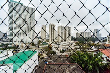 Vista da Varanda da Sala de apartamento para alugar com 3 quartos, 80m² em Baeta Neves, São Bernardo do Campo