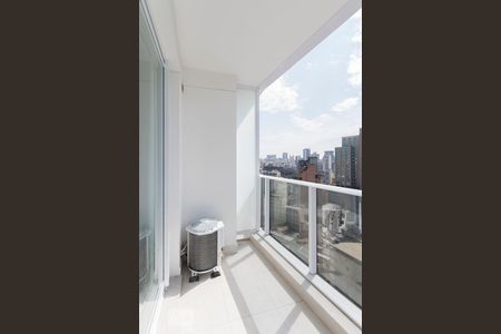 Varanda de kitnet/studio para alugar com 1 quarto, 22m² em Sé, São Paulo
