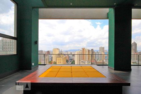 Studio à venda com 55m², 1 quarto e 1 vagaTerraço
