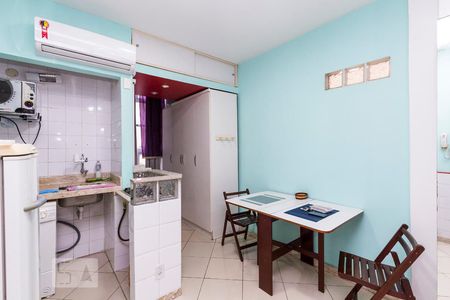 Cozinha de kitnet/studio à venda com 1 quarto, 24m² em Flamengo, Rio de Janeiro