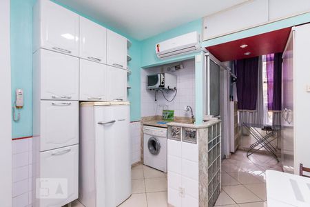 Cozinha de kitnet/studio à venda com 1 quarto, 24m² em Flamengo, Rio de Janeiro