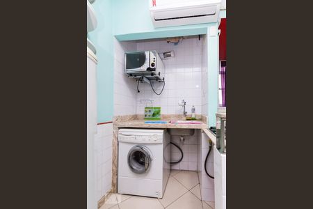 Cozinha de kitnet/studio à venda com 1 quarto, 24m² em Flamengo, Rio de Janeiro
