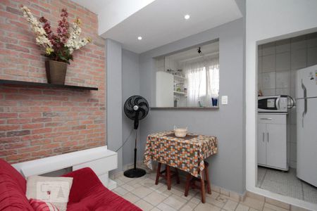 Sala de apartamento à venda com 1 quarto, 42m² em Vila Buarque, São Paulo