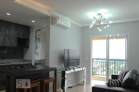 Sala de Estar de apartamento para alugar com 3 quartos, 78m² em Tamboré, Barueri