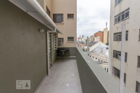 Varanda Área de Serviço de apartamento para alugar com 1 quarto, 80m² em Barra Funda, São Paulo