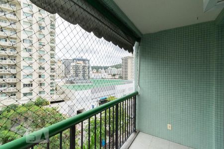 Varanda Sala de apartamento para alugar com 3 quartos, 102m² em Icaraí, Niterói